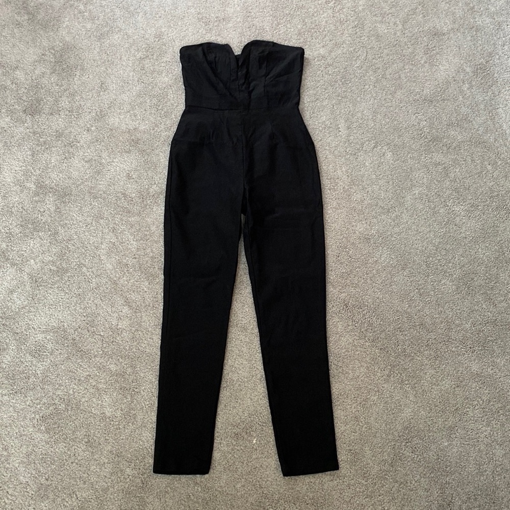 Strapless jumpsuit